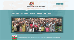 Desktop Screenshot of aidforeducation.org